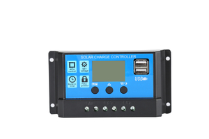 30A PWM 太阳能充电控制器太阳能稳压器 12V/24V 自动液晶显示屏